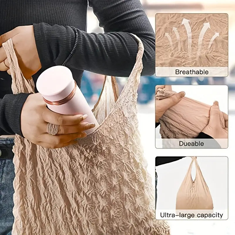 BOLSA PLISADA PORTATIL