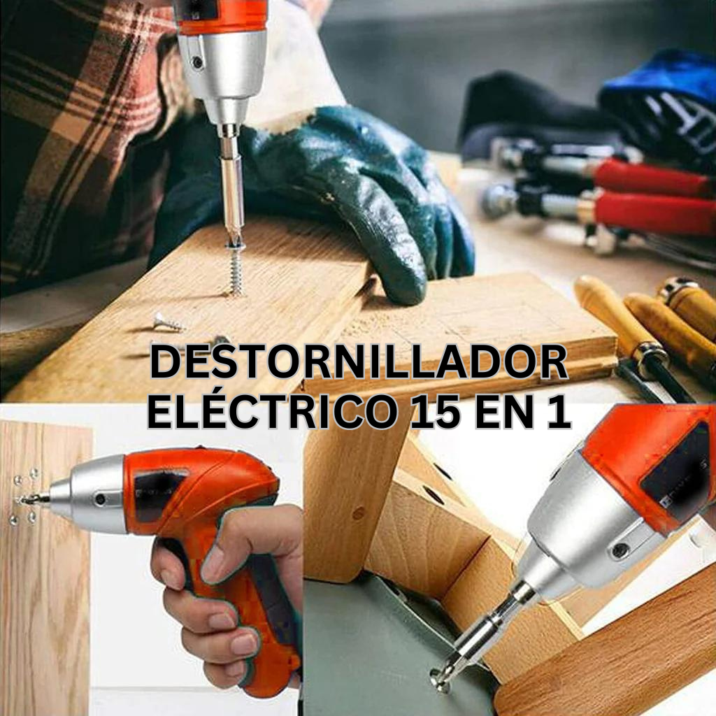 SET DESTORNILLADOR ELÉCTRICO RECARGABLE