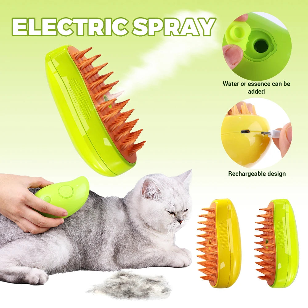 CEPILLO DE VAPOR PARA MASCOTAS