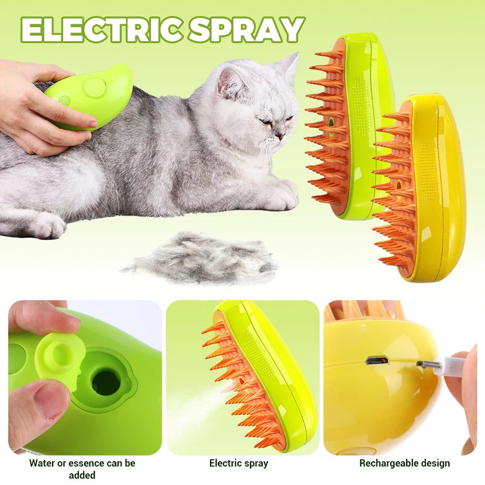 CEPILLO DE VAPOR PARA MASCOTAS