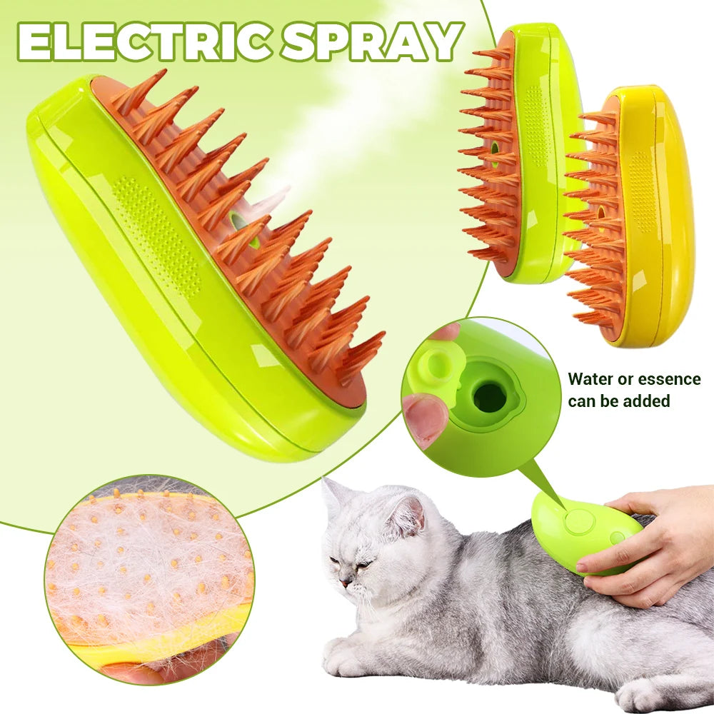 CEPILLO DE VAPOR PARA MASCOTAS