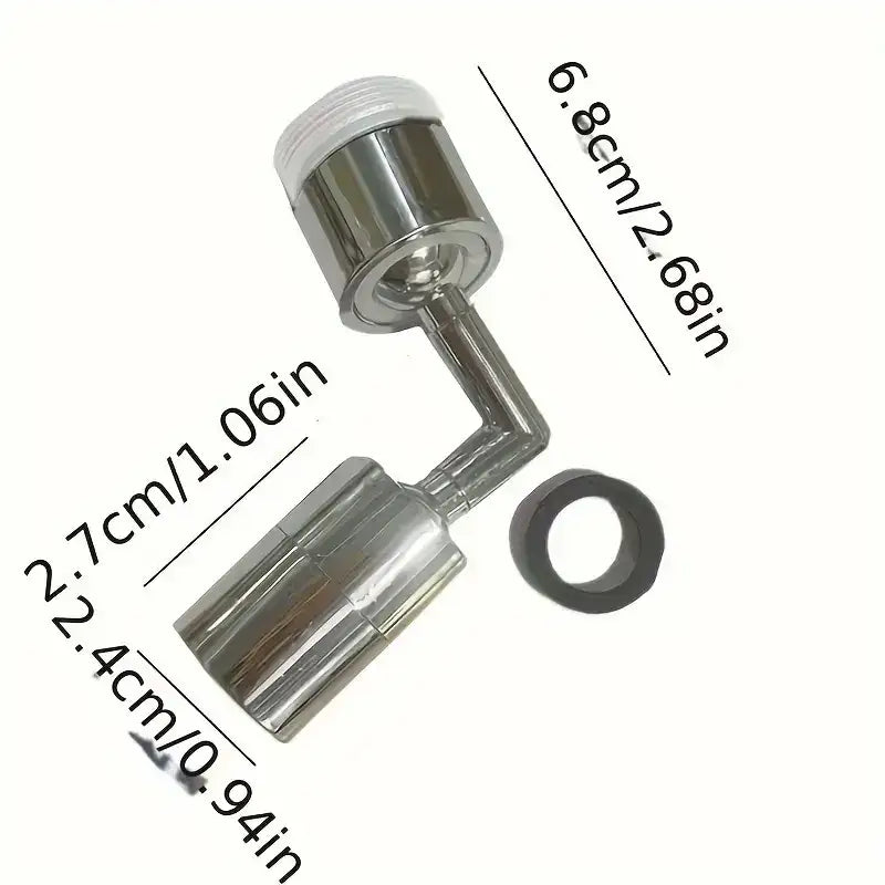 ADAPTADOR DE GRIFO CON ROTACIÓN DE 720°