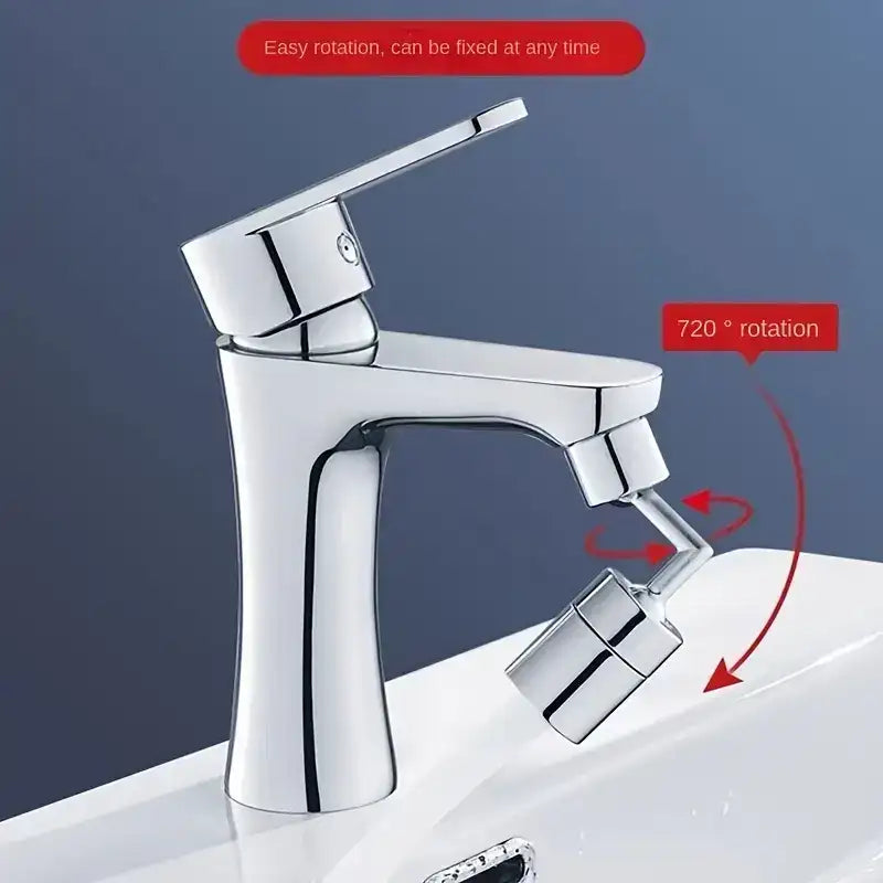 ADAPTADOR DE GRIFO CON ROTACIÓN DE 720°