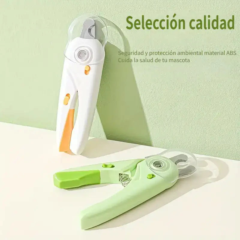 CORTAÚÑAS CON LUZ LED PARA MASCOTAS 🐾