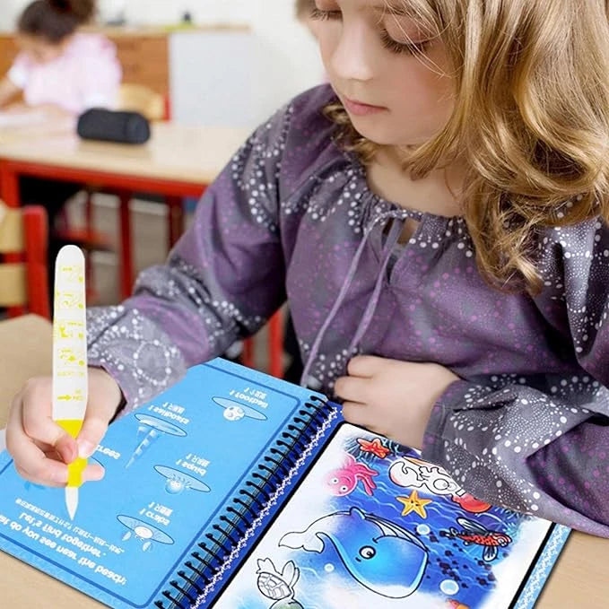 CUADERNO MÁGICO EDUCATIVO (SET CON 3 CUADERNOS DIFERENTES)😍📝 - ENVÍO GRATIS