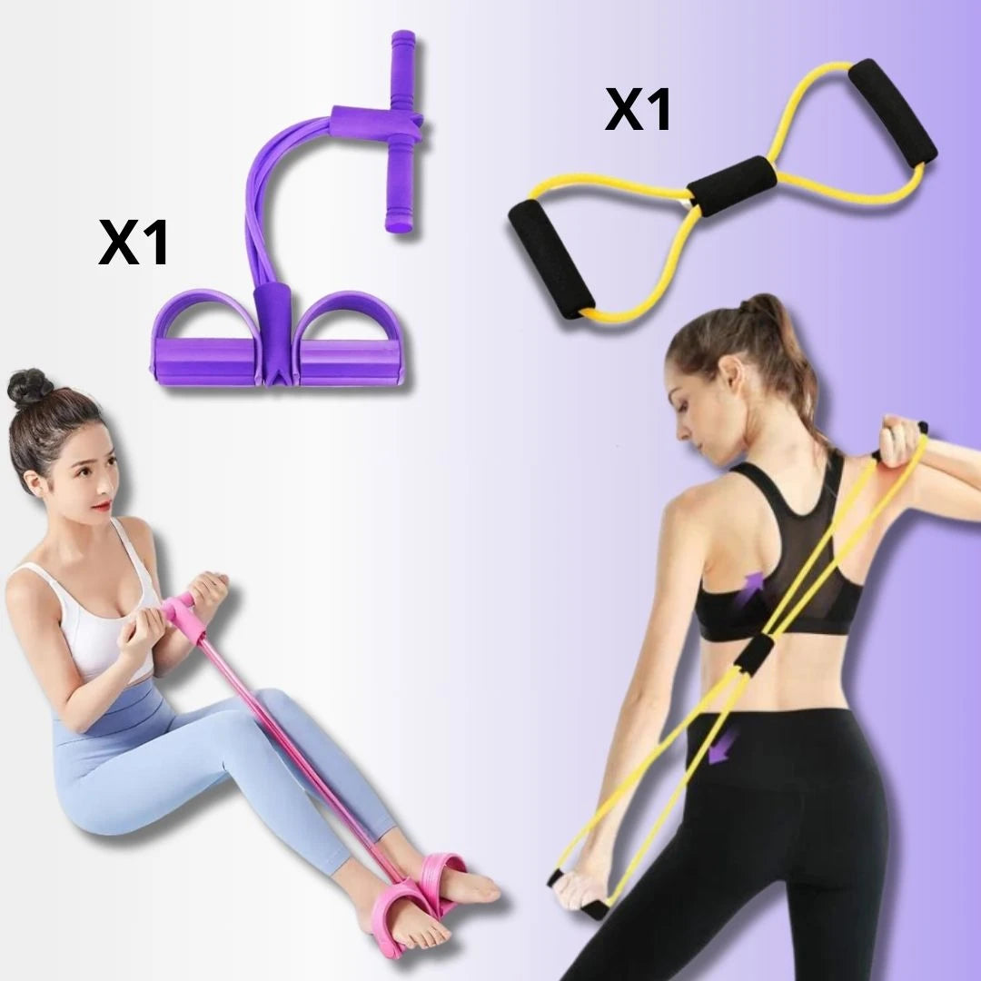 SET DE BANDAS ELASTICAS PARA EJERCICIO EN CASA