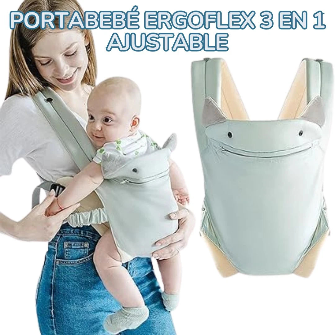 PORTABEBÉ ERGOFLEX 3 EN 1 AJUSTABLE
