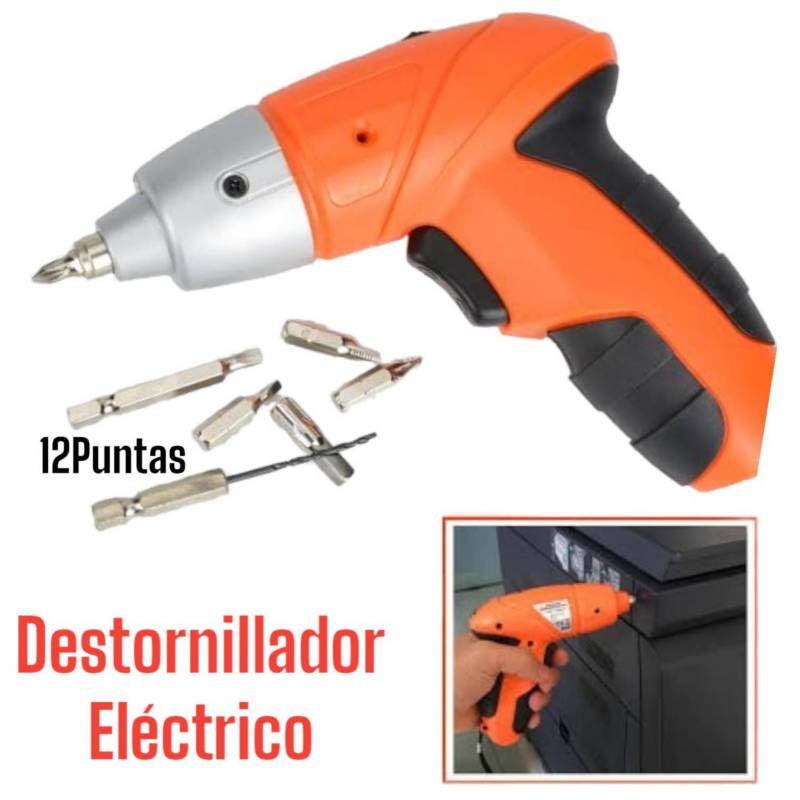 SET DESTORNILLADOR ELÉCTRICO RECARGABLE