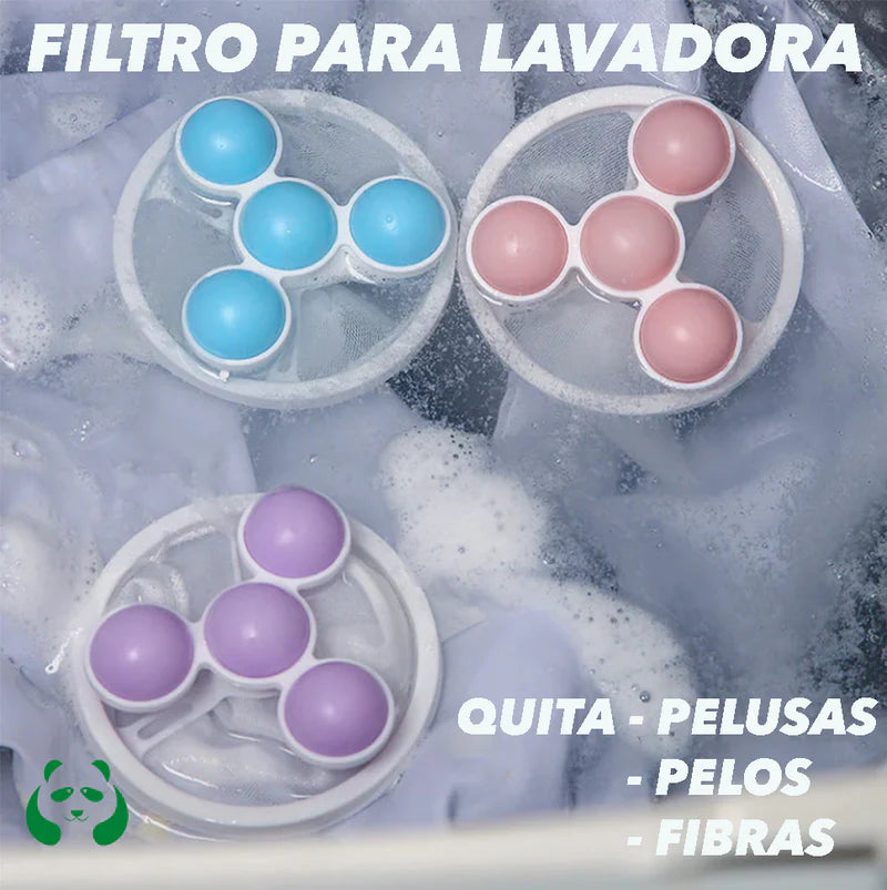 QUITAMOTAS PARA LAVADORA CON BOLSA DE RECOLECCIÓN