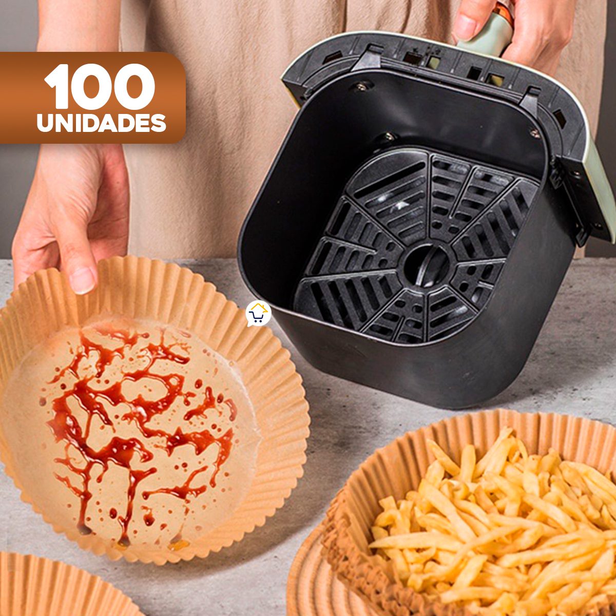 SET DE PAPEL ANTIADHERENTE PARA FREIDORA DE AIRE X100