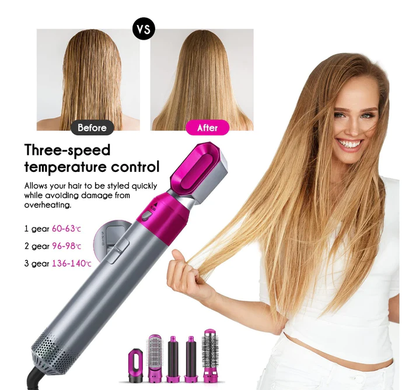 CEPILLO ELÉCTRICO 5 EN 1 HOT AIR STYLER