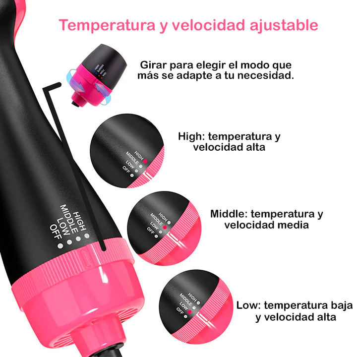 CEPILLO SECADOR MULTIFUNCIONAL 3 EN 1